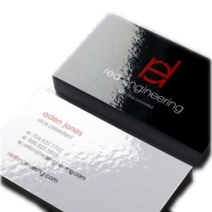 gloss laminated business cards - print station